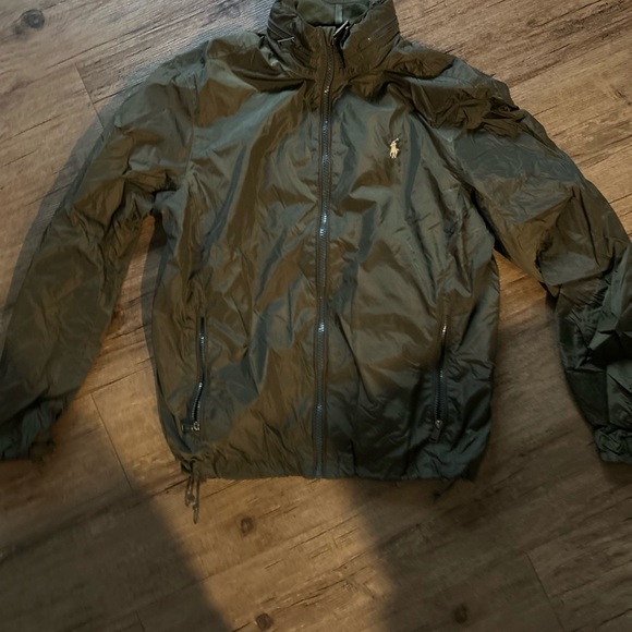 Polo Ralph Lauren Olive Green Windbreaker Jacket - Picture 1 of 9